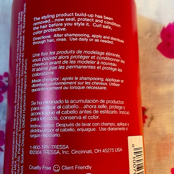 TRESSA CLARIFYING RINSE - Picture 2 of 2